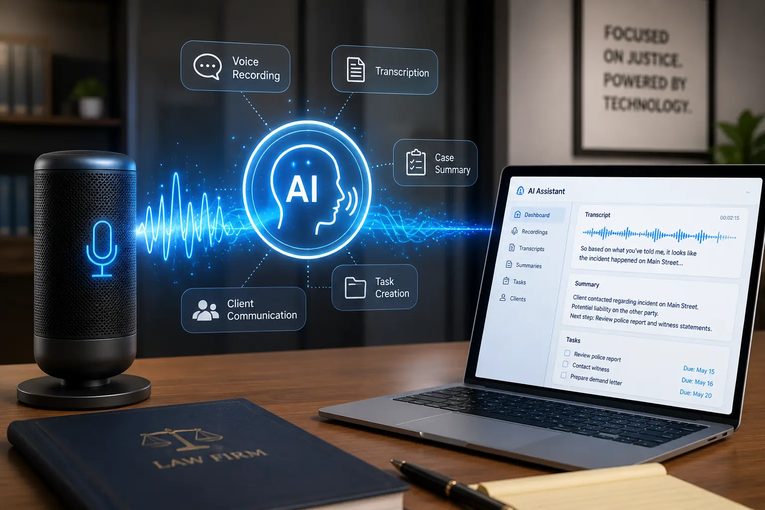 Voice AI SaaS for Law Firms